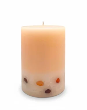 Candela con Pietre di Corniola