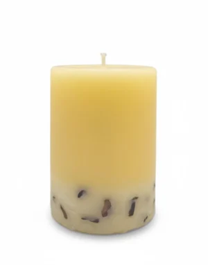 Candela con Pietre di Occhio di Tigre